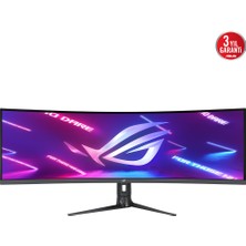 Asus ROG STRIX XG49WCR 49 1MS 165HZ 5120x1440 ELMB, HDR 400, 90% DCI-P3, RJ45, AKILLI KVM, YUKSEKLIK AYARI Monitör