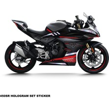 Cfmoto 450SR Hologram Takım Sticker Etiket Modeli