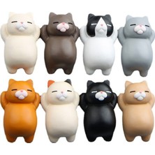 Auralia Brevity Reçine Kediler Buzdolabı Mıknatısı, Karikatür Buzdolabı Mıknatısları, 3D Yavru Kedi Buzdolabı Manyetik Etiketi, Mıknatıslar Hayvan Figürü (Yurt Dışından)