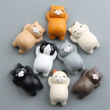 Auralia Brevity Reçine Kediler Buzdolabı Mıknatısı, Karikatür Buzdolabı Mıknatısları, 3D Yavru Kedi Buzdolabı Manyetik Etiketi, Mıknatıslar Hayvan Figürü (Yurt Dışından)