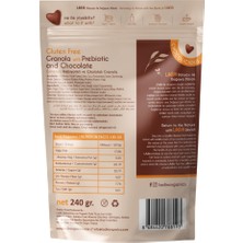 Ladin Organics Ladin Glütensiz Prebiyotikli ve Çikolatalı Granola 240 gr