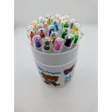 Kraf Kıds Pastel Boya Sılky Crayon 24 Lü KK505