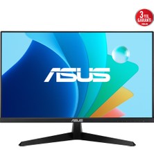 Asus VY249HF-W 23,8 IPS BEYAZ 1920x1080 1MS 100HZ HDMI VESA 3YIL EYECARE PLUS,FLICKER-FREE,CERCEVESIZ,DUSUK MAVI ISIK,Kaplama Monitör
