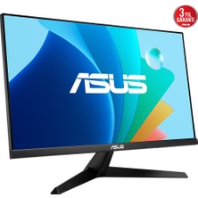 Asus VY249HF-W 23,8 IPS BEYAZ 1920x1080 1MS 100HZ HDMI VESA 3YIL EYECARE PLUS,FLICKER-FREE,CERCEVESIZ,DUSUK MAVI ISIK,Kaplama Monitör