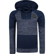 Fenerbahçe Erkek Trıbun Katyonik Dokulu Sweat Lacivert Renkli Konforlu Kullanım İçin Tasarlandı