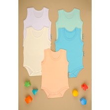 5'li Pamuklu Atlet Çıtçıt Body Zıbın