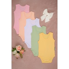 5'li Pamuklu Atlet Çıtçıt Body Zıbın