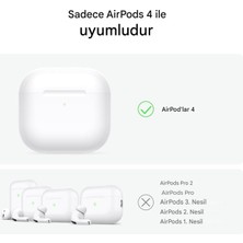 Kılıf Benim Airpods 4.Nesil Uyumlu Kılıf Gözlük Minion Sevimli Figürlü Silikon Kılıf