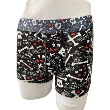 Erkek Karışık Pamuklu Esnek 4'lü Boxer Paketi 2304