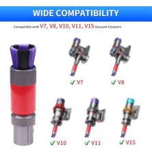 V15 V12 V11 V10 V7 V8 Vakum Detaylı Temizlik Kiti Için Çiziksiz Toz Alma Fırçası Seti ile Garip Alan Aracı (Yurt Dışından)