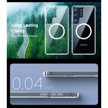Samsung Galaxy S25 Ultra Kılıf Magsafe + Cam Ekran Koruyucu Seti