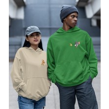 Terzili Giyin   Çift Sevgili Kombini  Tom ve Jerry  Kapşonlu Sweatshirt Ikili Set