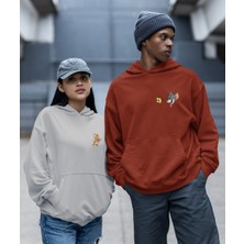 Terzili Giyin   Çift Sevgili Kombini  Tom ve Jerry  Kapşonlu Sweatshirt Ikili Set