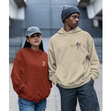 Terzili Giyin   Çift Sevgili Kombini  Tom ve Jerry  Kapşonlu Sweatshirt Ikili Set
