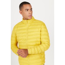 Altınyıldız Classics Erkek Sarı Standart Fit Normal Kesim Dik Yaka Mont