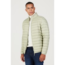 Altınyıldız Classics Erkek Mint Standart Fit Normal Kesim Dik Yaka Mont