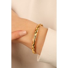ÇGK KUYUMCULUK Damla Model Hediyelik Altın Bilezik CGKKLP0112