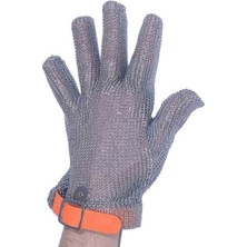 Çelik Kasap Eldiveni Turuncu (Xl) (EL-T4XL )