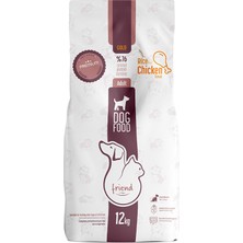 Friend Pet Premium Gold Yetişkin Köpek Maması Tavuklu 12 kg %100 Yeme Garantili