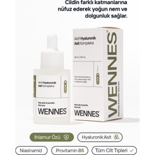 Wennes |Aktif Hyaluronik Asit Serum | B5 Yoğun Nem Etkili, B3 Ton Eşitleme - Ihlamur Özü Luna8