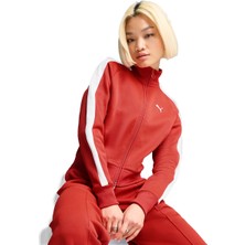 Puma T7 Always On Track Kadın Kırmızı Günlük Stil Ceket 62979615