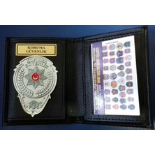 Aldatmaz Özel Güvenlik Rozetli Cüzdan Satınal.sadece Özel Güvenlik Gorevlısı Satın Alabılır