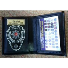 Aldatmaz Özel Güvenlik Rozetli Cüzdan Satınal.sadece Özel Güvenlik Gorevlısı Satın Alabılır