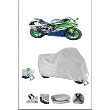 Kawasaki Ninja Zx-4Rr Için Kilit Uyumlu Motosiklet Branda, Güvenli, Su Geçirmez Dayanıklı Kumaş