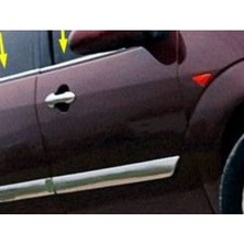 Ford Focus 1998-1999-2000-2001-2002-2003-2004 Krom Cam Çıtası 4 Parça Paslanmaz Çelik