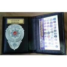 Aldatmaz Özel Güvenlik Rozetli Cüzdan Satınal.sadece Özel Güvenlik Gorevlısı Satın Alabılır