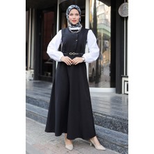 İlkimay.com Asile Yelek Etek Ikili Takım 1341 - Siyah