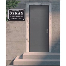 Apartman - Villa - Inşaat Tabelası – 50X35 cm Alüminyum Kompozit