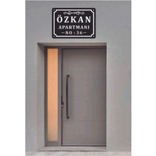 Apartman - Villa - Inşaat Tabelası – 50X35 cm Alüminyum Kompozit