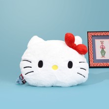 Evidea Rozina Hello Kitty Figürlü Yastık - Beyaz - 38x40 cm