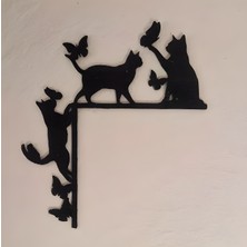 Berangaria Kenar Askısı Her Yerde Kullanılabilir Kedi Süsü Kenarlık