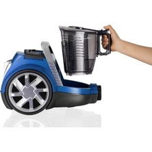 Turbo Başlıklı Hepa Filtreli Cyclone Max Teknolojili Premium Torbasız Süpürge 750W, Onerous Mutfak Tartısı Hediye