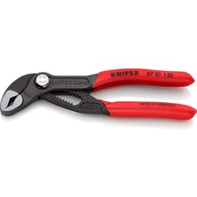 Cobra®, Mini Su Pompası Pensesi | Boru Anahtarı, Küçük, Krom Vanadyum, Atramentize Edilmiş Pas Koruması, 125 Mm, 87 01 125
