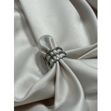 Hasenna YZK002 Üçlük Çelik Yüzük