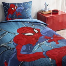 Taç Yeni Sezon Lisanslı Spiderman Rise Tek Kişilik Pamuk Nevresim Takımı