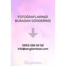 Sevgililere Özel Resimli Yıldönümü Hediyesi, Fotoğraflı Aşk Hediyesi 3D Led Lamba, Fotoğraflı Sevgililer Günü 14 Şubat Hediyesi Gece Lambası