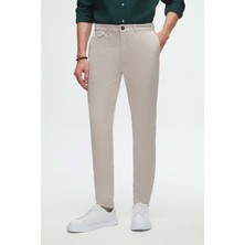 Twn Silim Fit Taş Armürlü Chino Pantolon 4ECC3S208232M