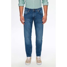 D'S Damat Ds Damat Slim Fit Lacivert Denim Denim Pantolon 3HCJ333910030