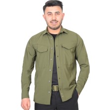 Nuna-Tech Echo Haki Tactical Erkek Gömlek