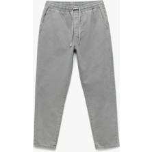 Koton Beli Bağcıklı Straight Fit Cep Detaylı Pamuklu Jogger Pantolon