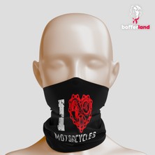 Bufferland I Love Moto Buff Maske