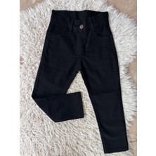 Linoş Kids Unisex Çocuk Jean Pantolon Gizli Ayarlanabilir Bel Unisex Kot Pantolon