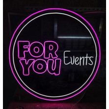 Çizgi Neon Cizgineon For You Events Neon LED Işıklı Duvar Dekarasyon