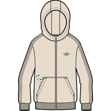adidas Unisex Çocuk  Beyaz  Sweatshirt GFX FZ HOODIE JZ9932