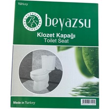 Beyazsu Beyaz Su Oval Klozet Kapağı – Yüksek Dayanıklılık ve Kolay Montaj