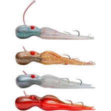 Mustad Mini Inkvader Double Assist Ahtapot Yem 30GR 105.0MM